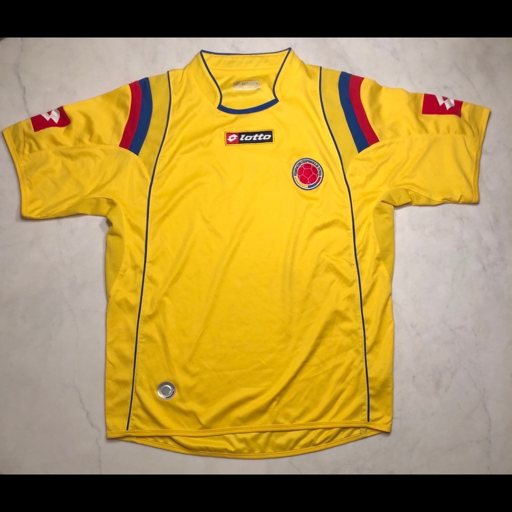 COLOMBIA NATIONAL SOCCER TEAM JERSEY 2009-2010